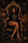 The Throne Wears Her — Icon Series Piece II