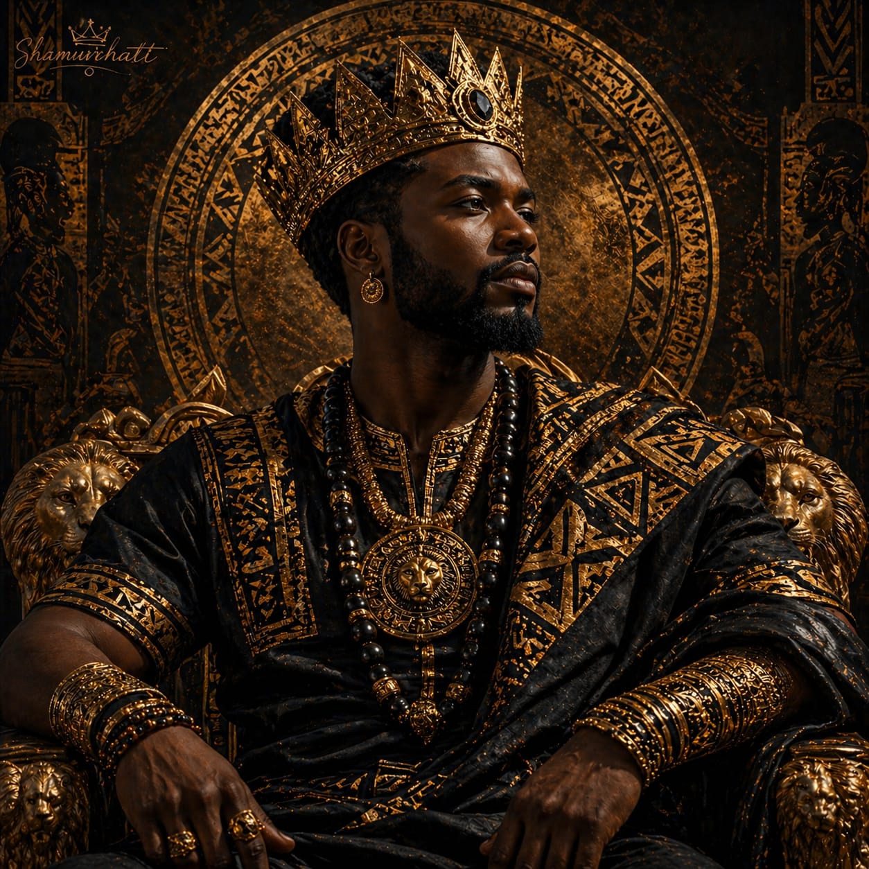 The Golden Gaze — A King's Vision