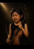 When Performance Demands Tears — Digital Art Print