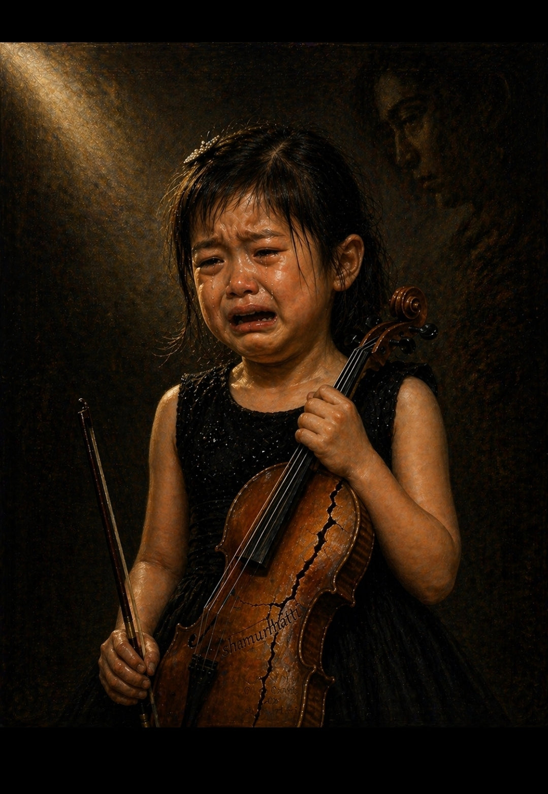 When Performance Demands Tears — Digital Art Print