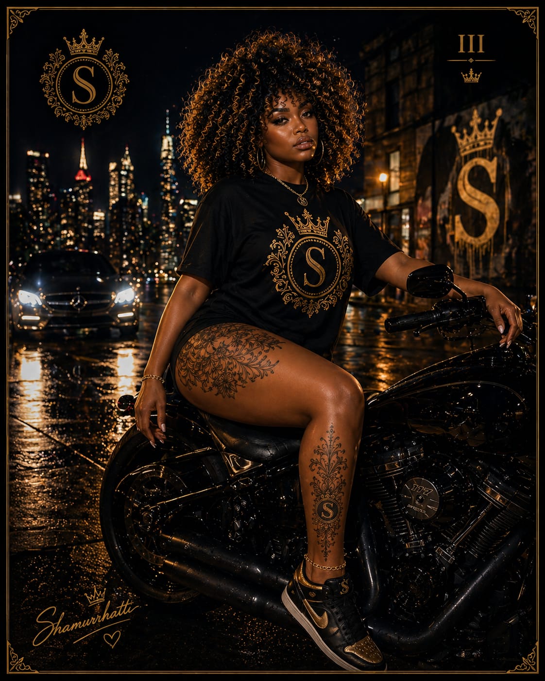 Reign in the Rain — Icon Series Piece III