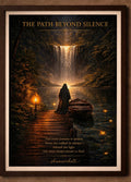 The Path Beyond Silence — Digital Art Print